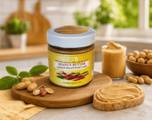 100% natural peanut butter - real and pure