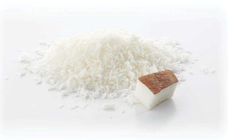 Grated coconut