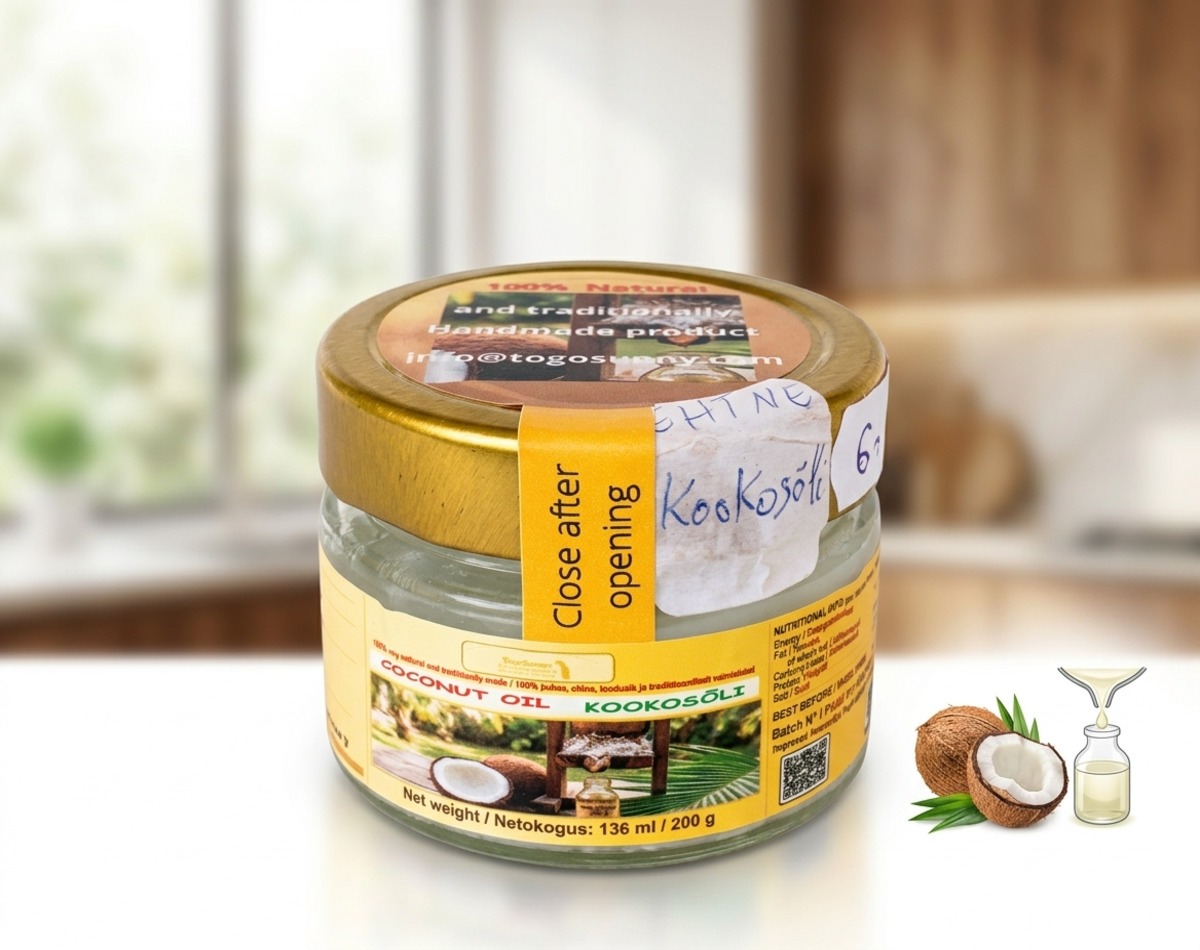 Coconut oil 100% natural 136 ml