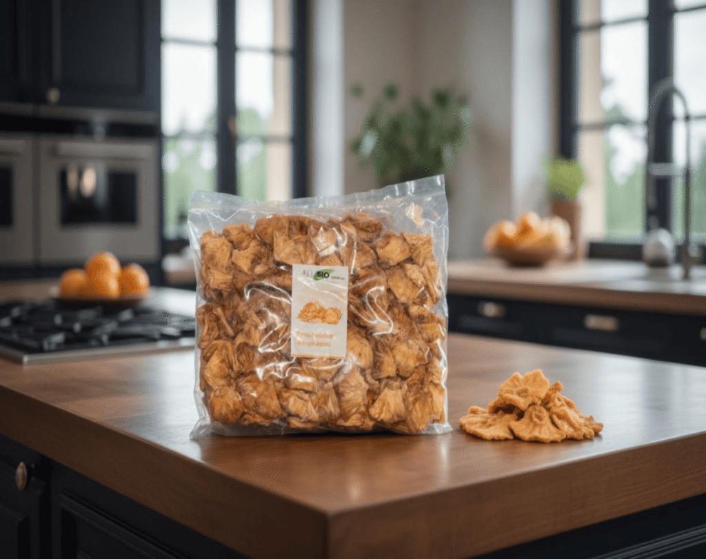 Dried chunks pineapple from Togo – 100% natural, no added sugar ...