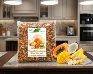 Dried fruit mix – Mango, Pineapple, Banana, Papaya and Ginger