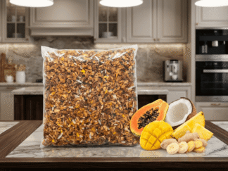 Dried fruit mix – Mango, Pineapple, Banana, Papaya and Ginger