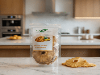 Dried slices pineapple from Togo - 100% natural, no added sugar