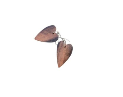 Earrings heart-shaped