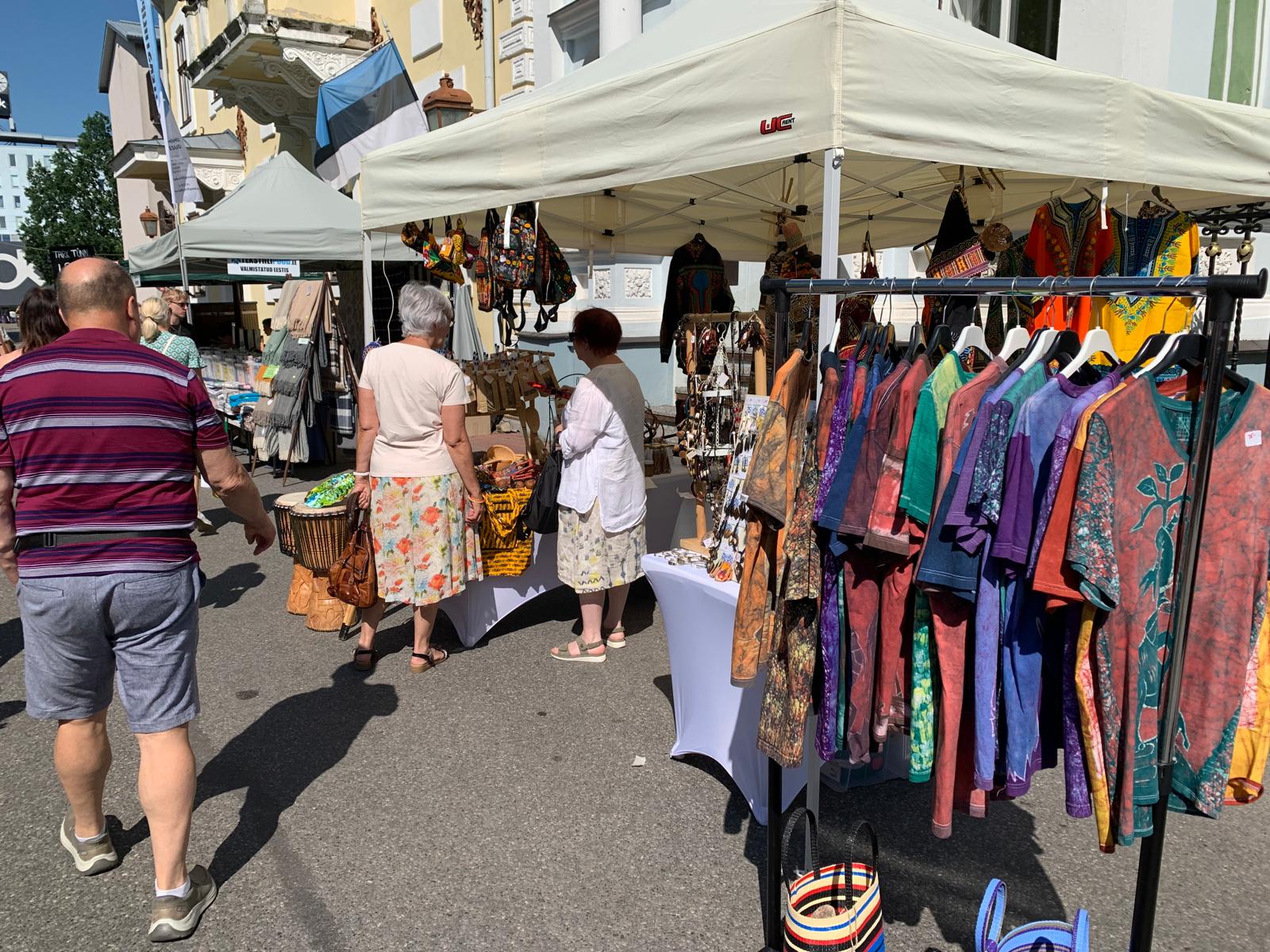 TogoSunny stall at Pärnu Guild Days