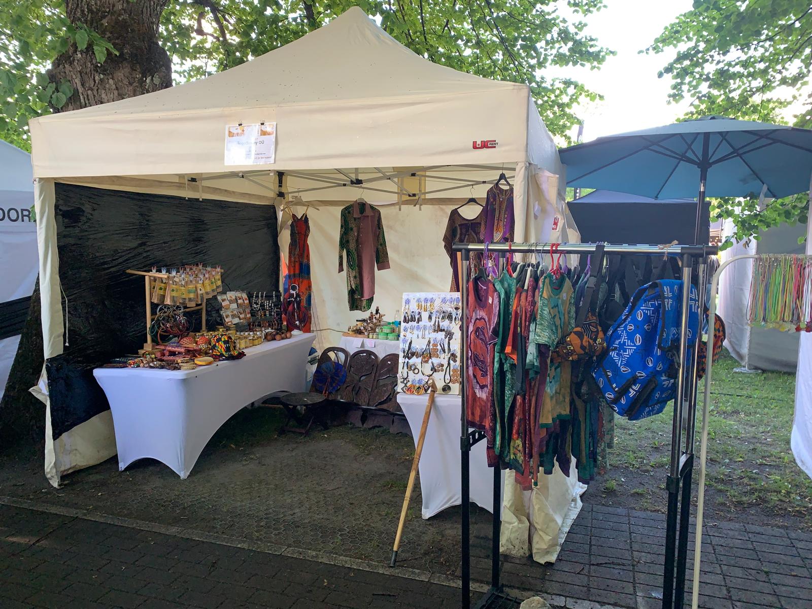 TogoSunny stand at Pärnu Hansapäevad