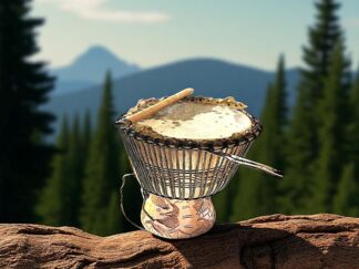 Djembe drum repair learning