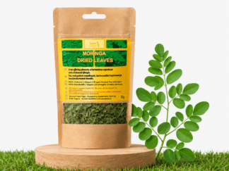 Infusion de feuilles de moringa séchées