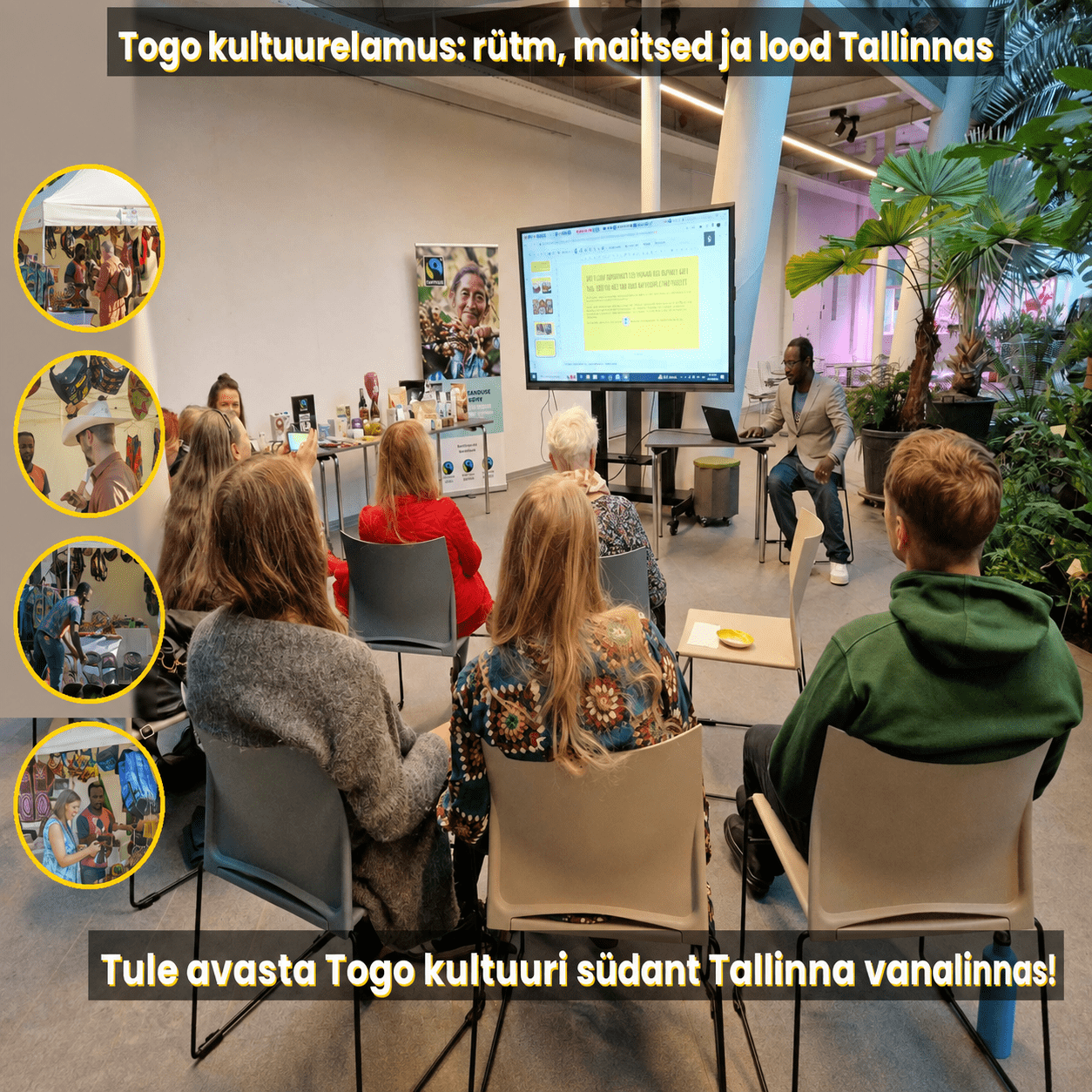 Togo Cultural Experience Rhythm, Flavours and Stories in Tallinn 🌍🥁