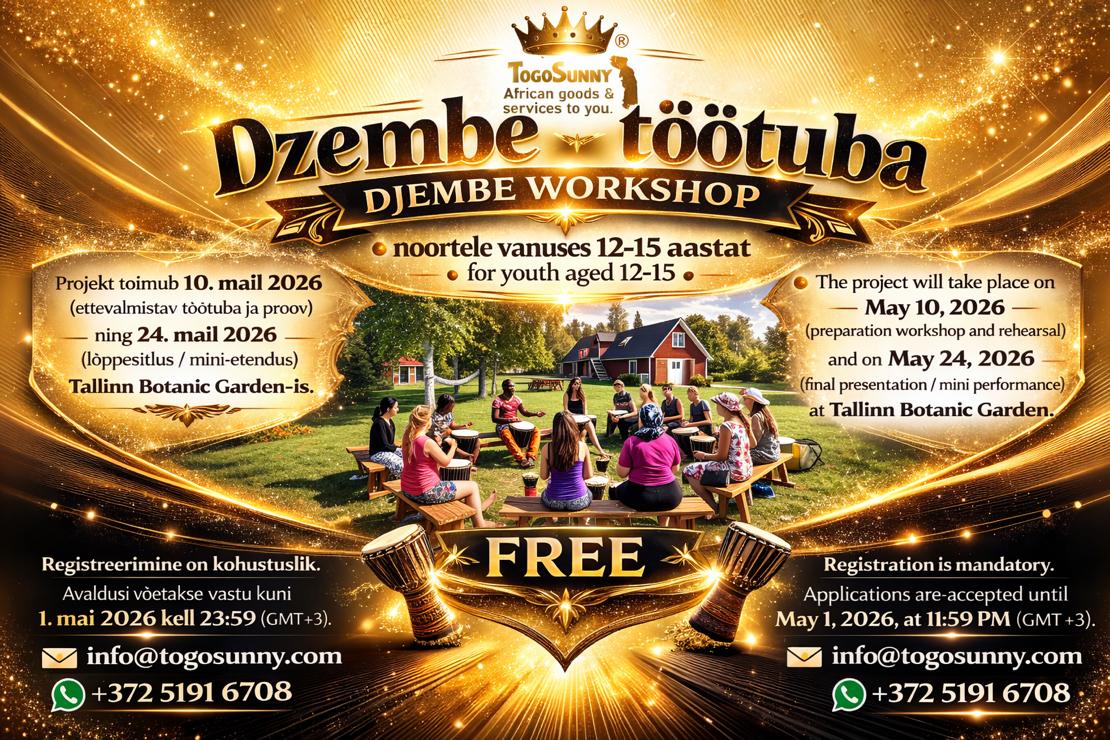 Djembe Töötuba / Workshop – TogoSunny