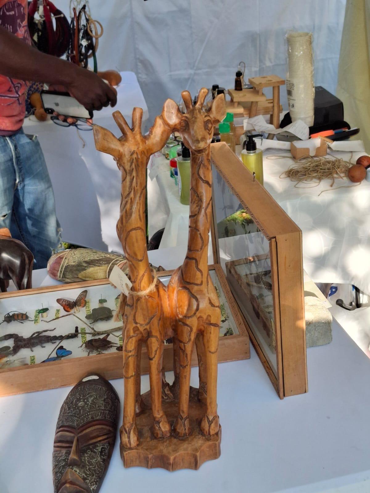 TogoSunny handicrafts at the Viru Farm Festival