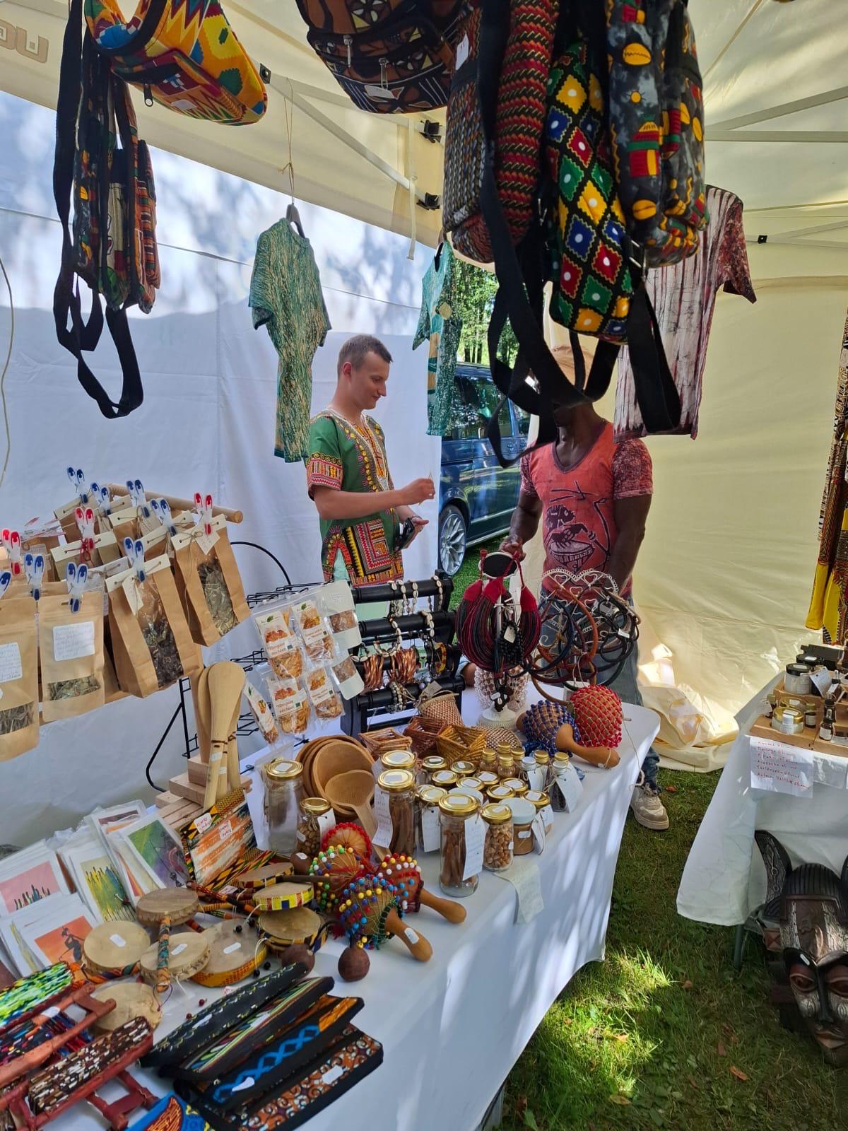 TogoSunny stall at the Viru Farm Festival